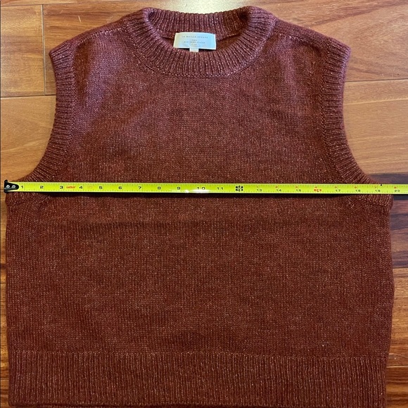 Sezane Samuel vest Sienna size XS new with tags NWT - Picture 6 of 9